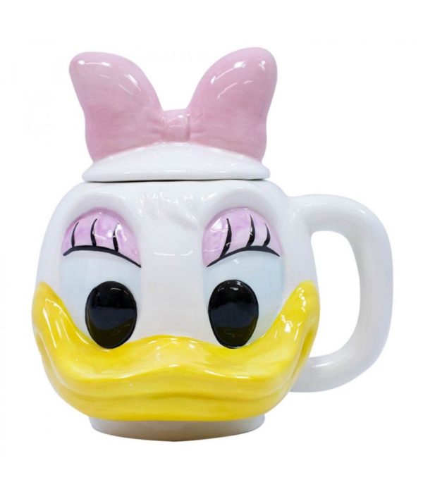 Caneca Porcelana Rosto Pata Margarida 470ml - Disney