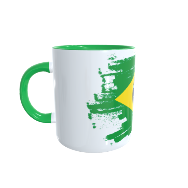 Caneca bandeira do Brasil - Image 2