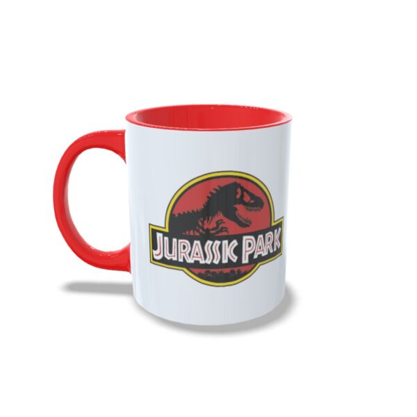 Caneca Jurassic Park Red